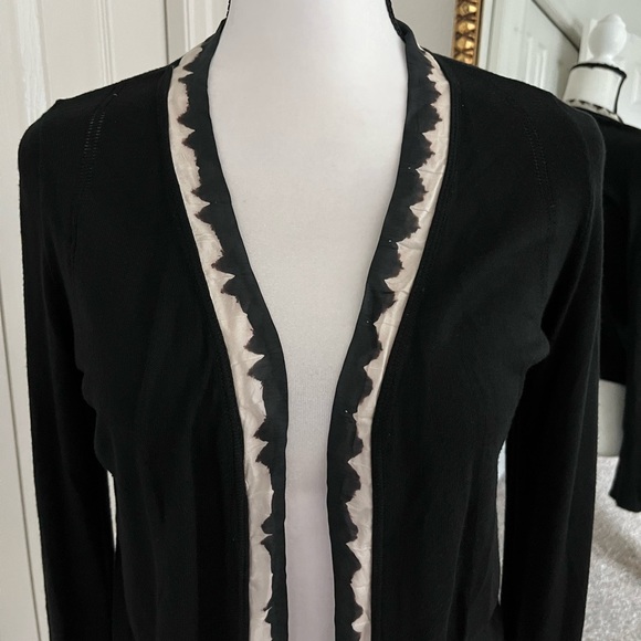 Viviana Uchitel Made in Argentina Cashmere Blend Open Sweater. Size Small - Picture 5 of 8